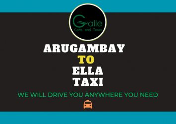 Arugambay To Ella Taxi