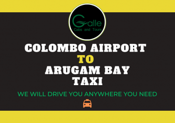Colombo Airport to Arugam bay Taxi