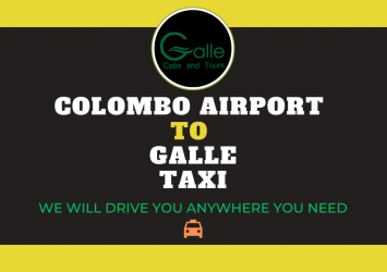 Colombo Airport to Galle Taxi