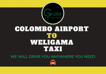 Colombo Airport To Weligama Taxi
