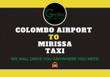 Colombo Airport to Mirissa Taxi